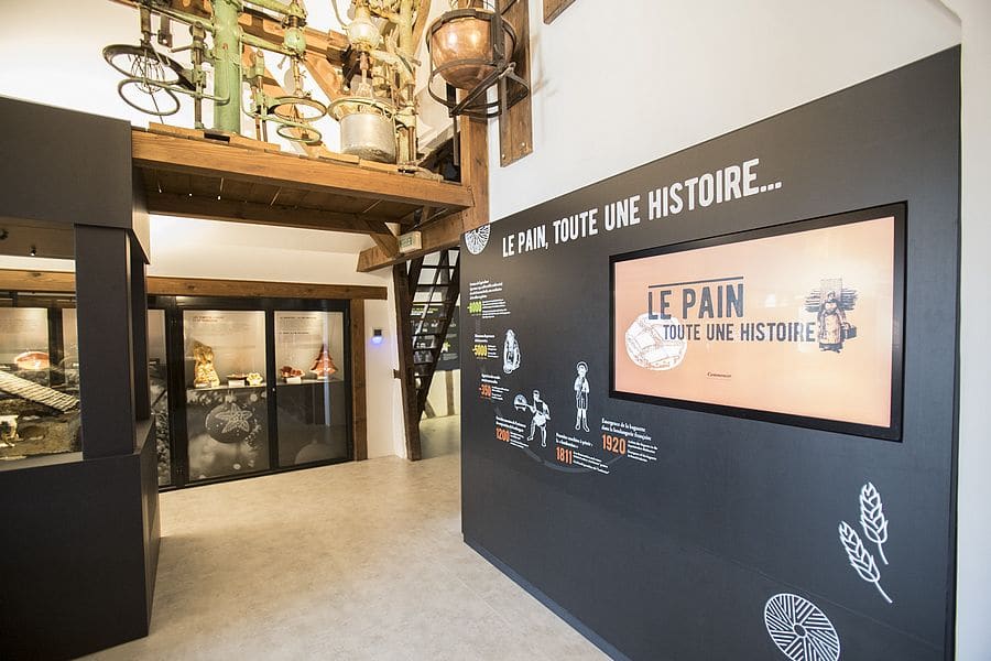 Photographie du 3ᵉ étage du musée de la Maison du Pain d'Alsace