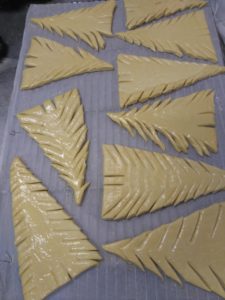 Atelier Duo main à la pâte famille  Mon beau sapin