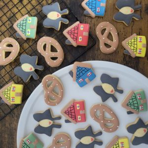 ~ ATELIER DÉCORATION DE BISCUITS AU GLAÇAGE ROYAL COLORÉ ~