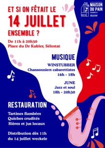 Et si on fêtait le 14 juillet ensemble